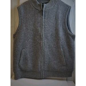 Pendleton Washable Wool, Gray‎ Vest, For Men Size XL